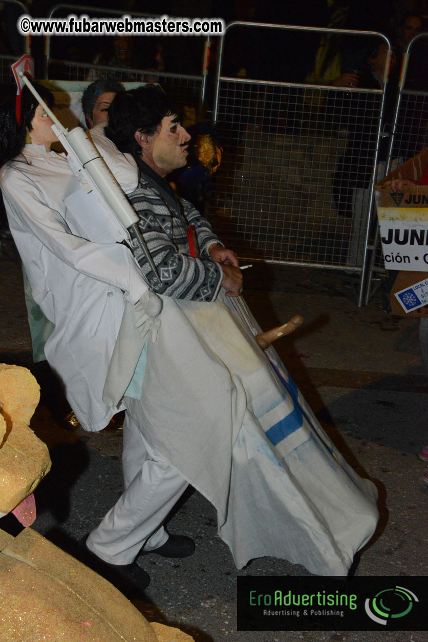 Pre-Show Carnival Parade at TES Sitges