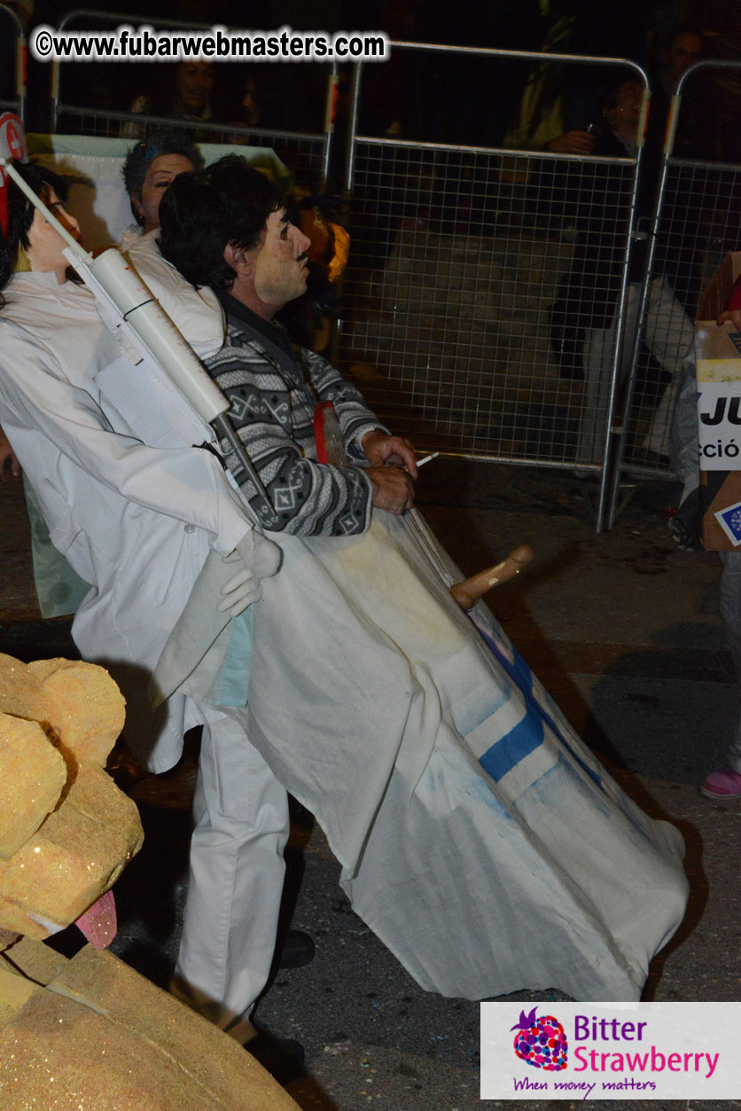 Pre-Show Carnival Parade at TES Sitges