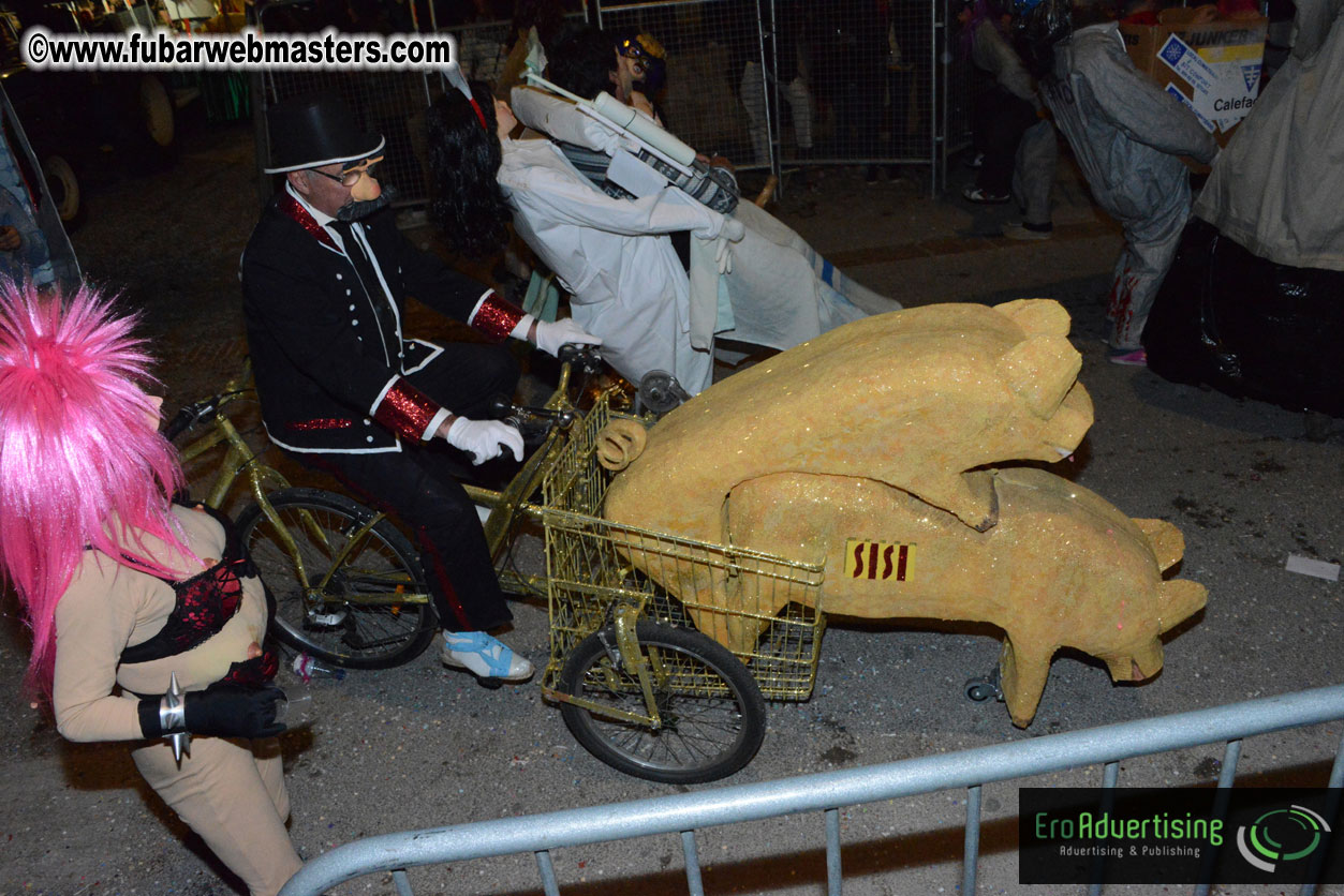 Pre-Show Carnival Parade at TES Sitges