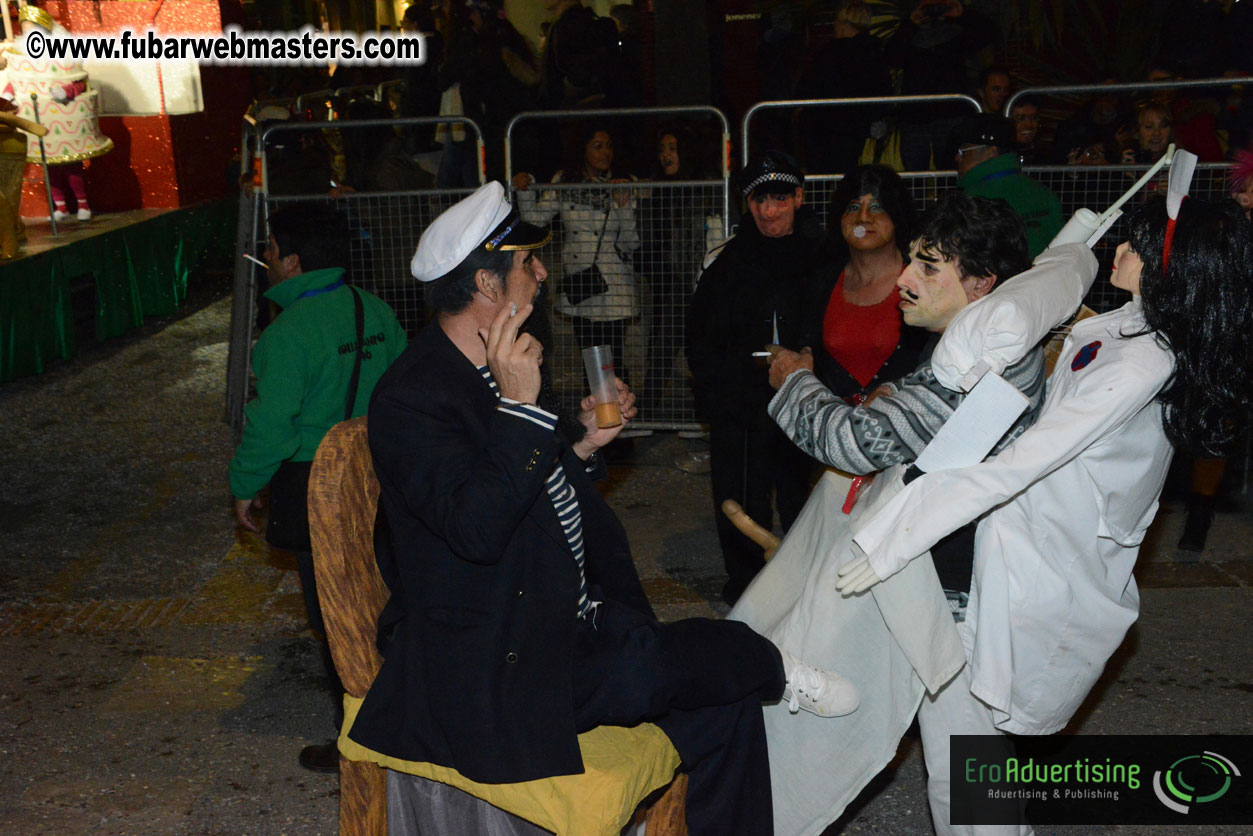 Pre-Show Carnival Parade at TES Sitges