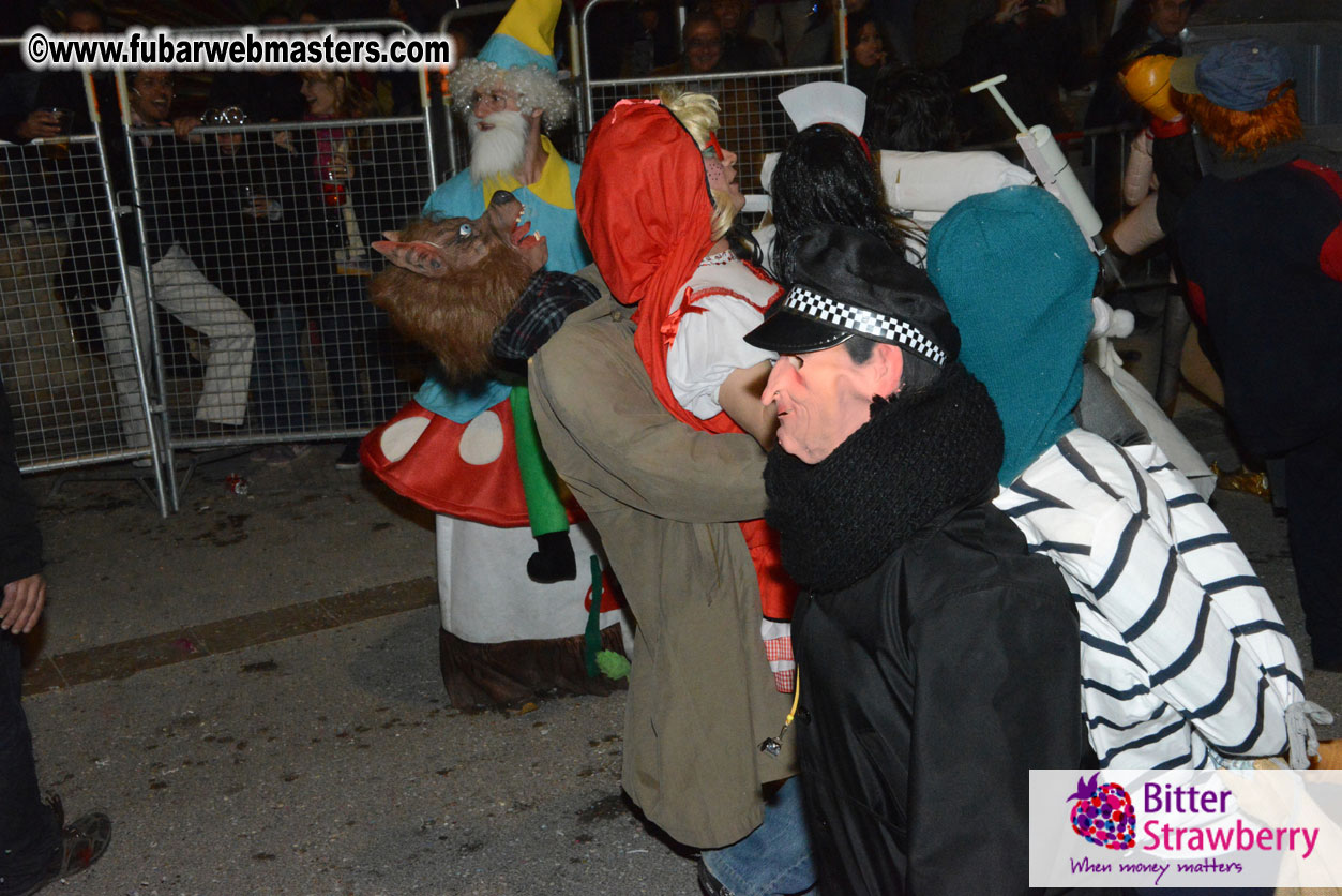 Pre-Show Carnival Parade at TES Sitges