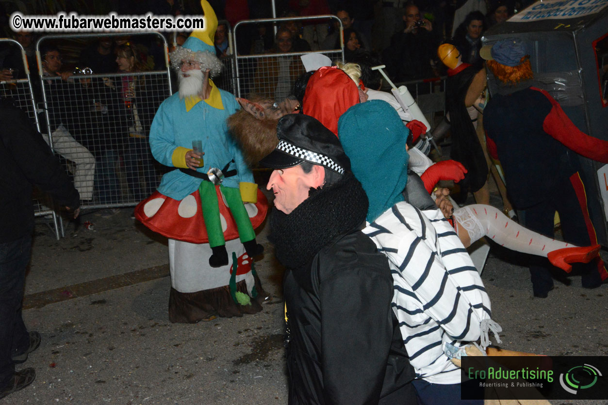 Pre-Show Carnival Parade at TES Sitges