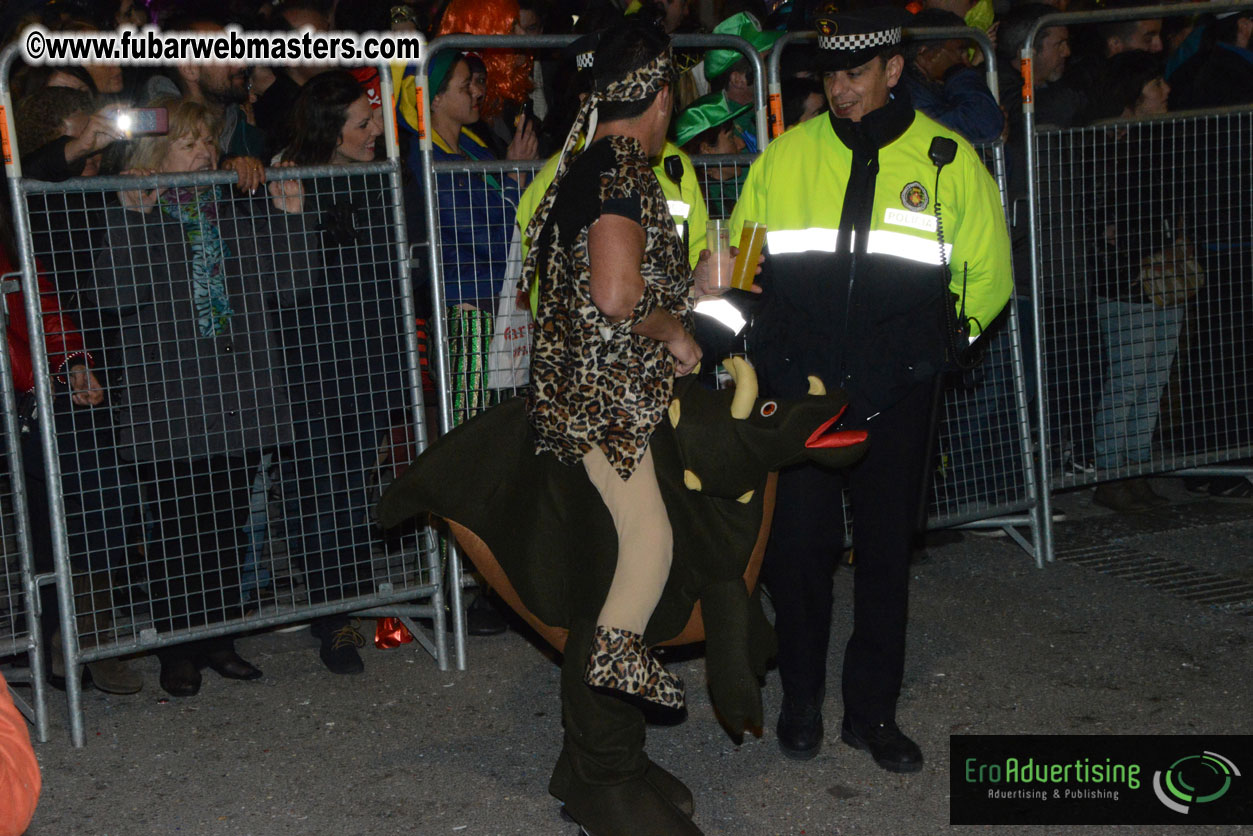 Pre-Show Carnival Parade at TES Sitges