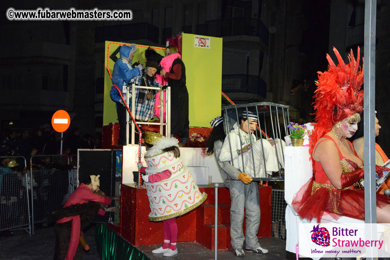 Pre-Show Carnival Parade at TES Sitges