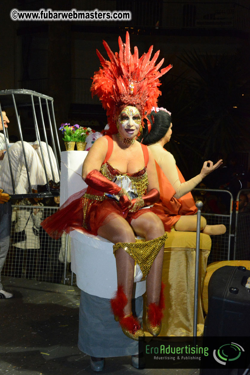 Pre-Show Carnival Parade at TES Sitges