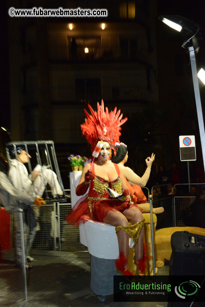 Pre-Show Carnival Parade at TES Sitges