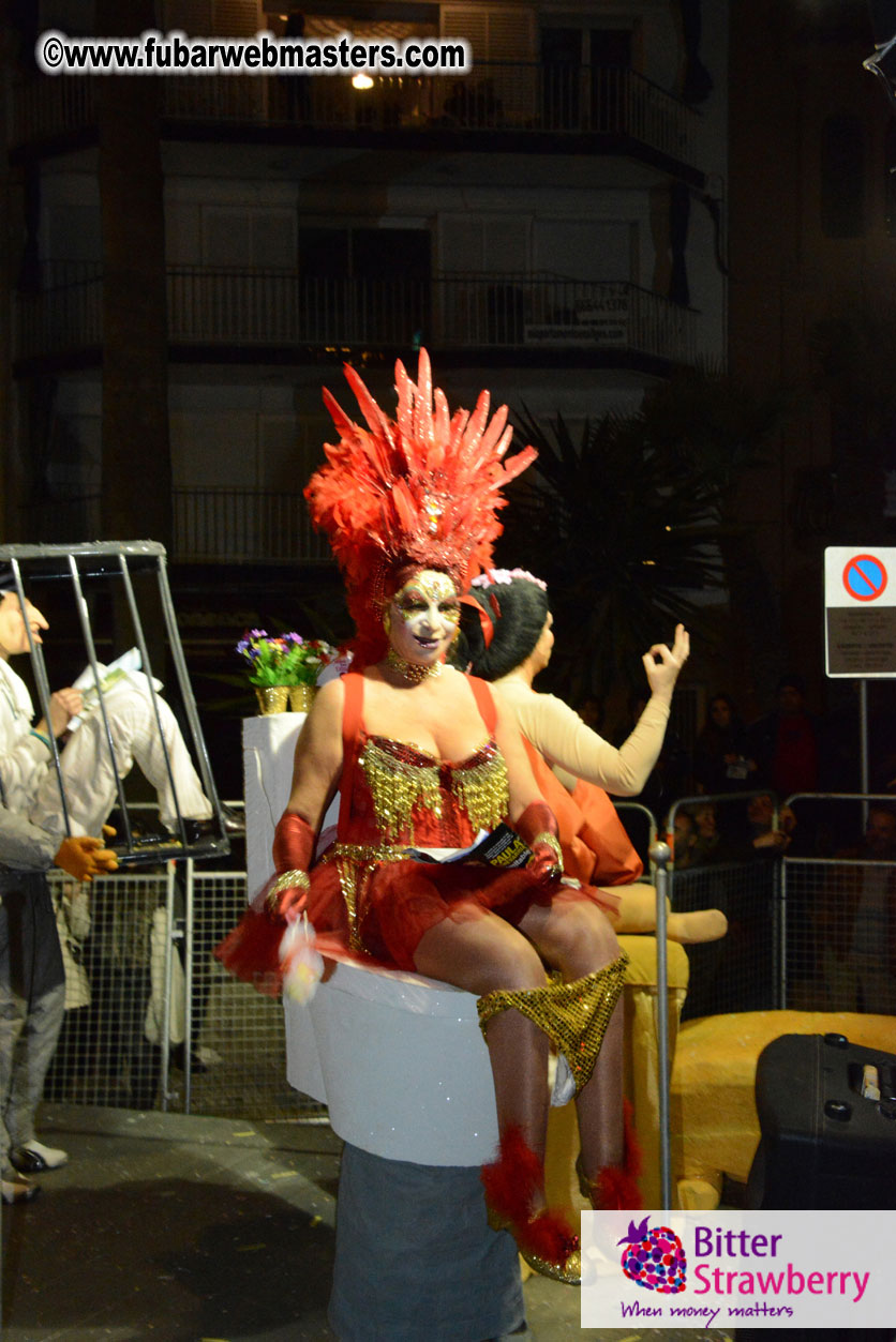 Pre-Show Carnival Parade at TES Sitges