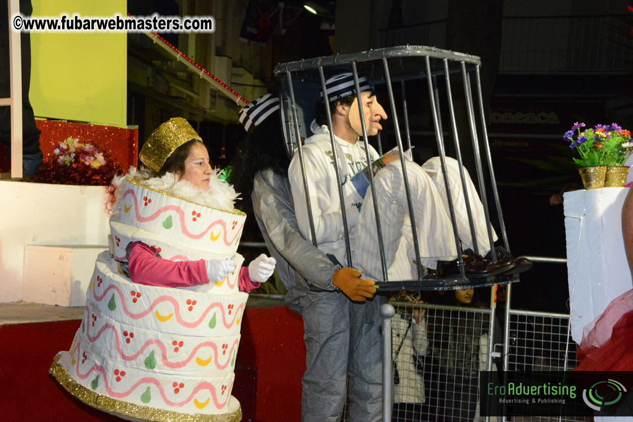 Pre-Show Carnival Parade at TES Sitges