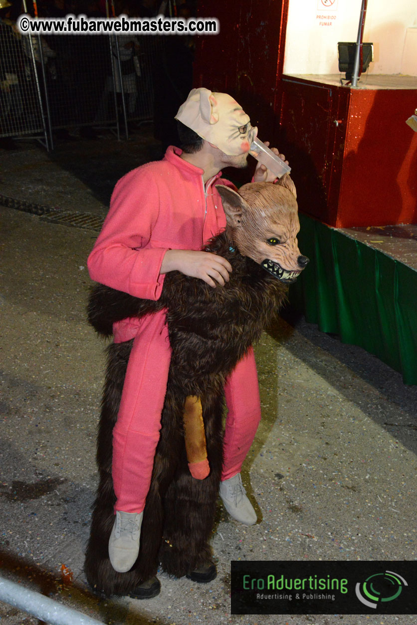 Pre-Show Carnival Parade at TES Sitges