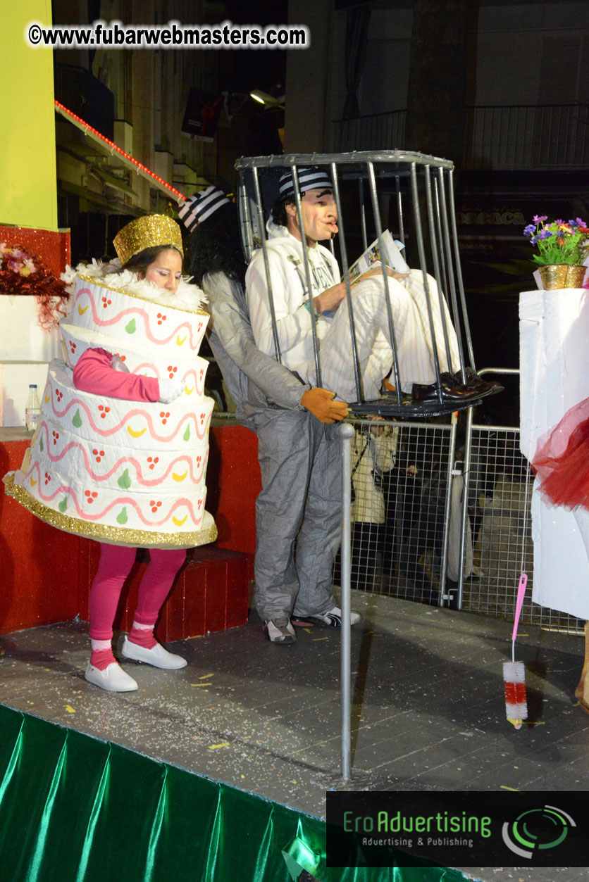 Pre-Show Carnival Parade at TES Sitges