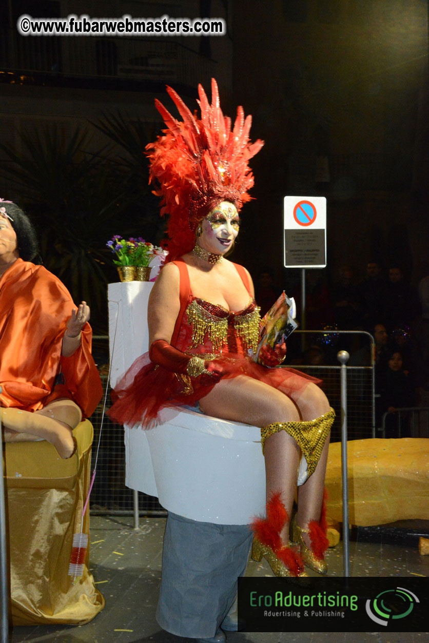 Pre-Show Carnival Parade at TES Sitges