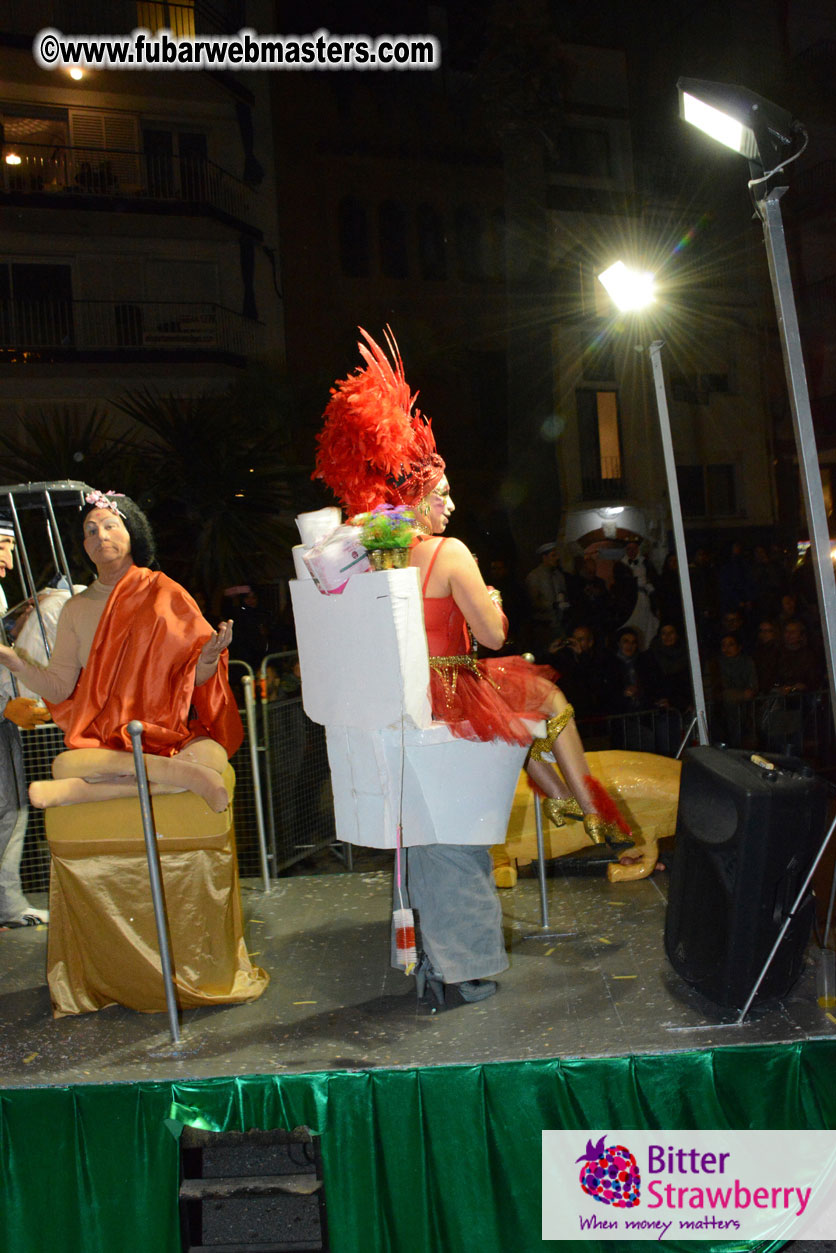 Pre-Show Carnival Parade at TES Sitges