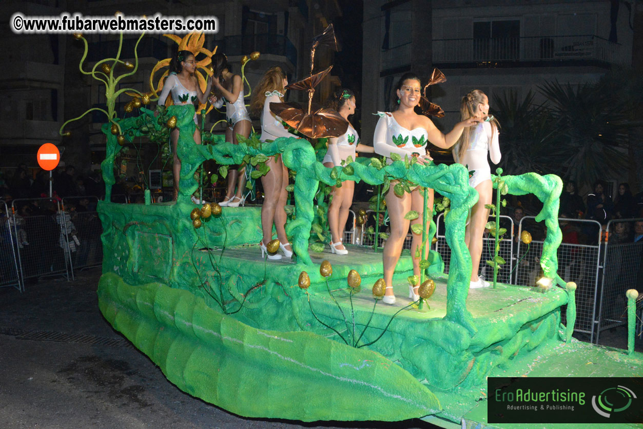 Pre-Show Carnival Parade at TES Sitges