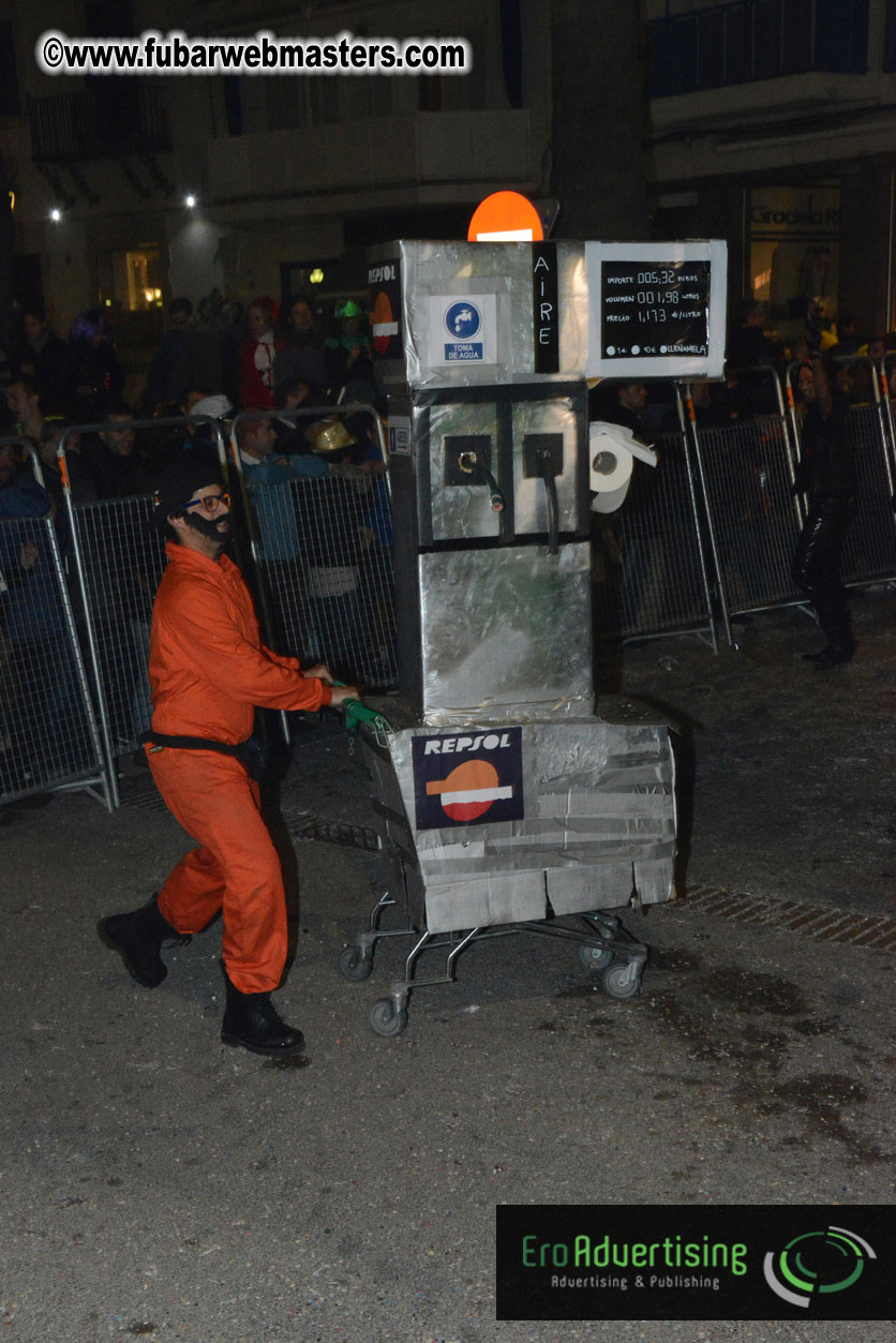 Pre-Show Carnival Parade at TES Sitges