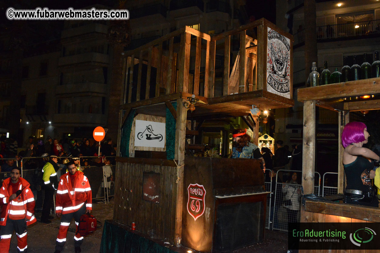 Pre-Show Carnival Parade at TES Sitges