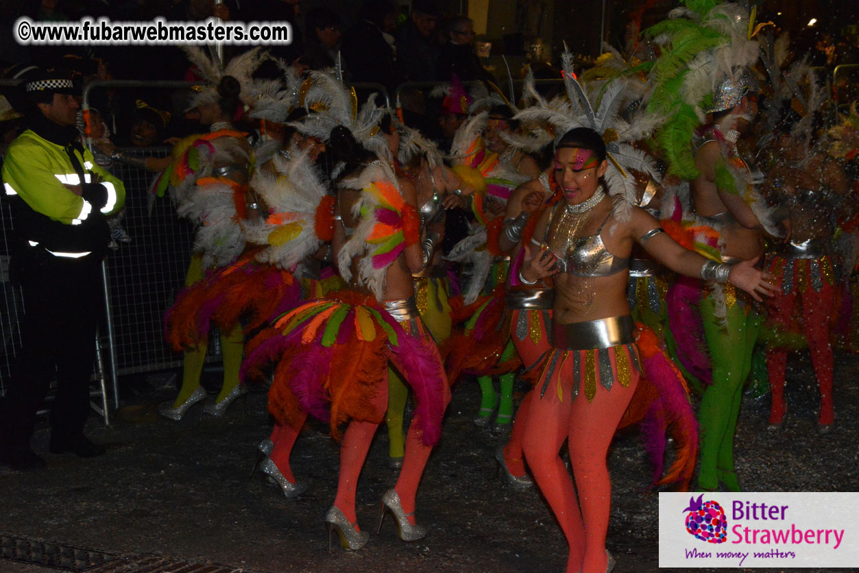 Pre-Show Carnival Parade at TES Sitges