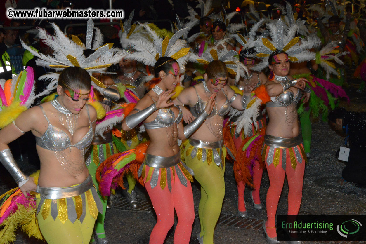 Pre-Show Carnival Parade at TES Sitges