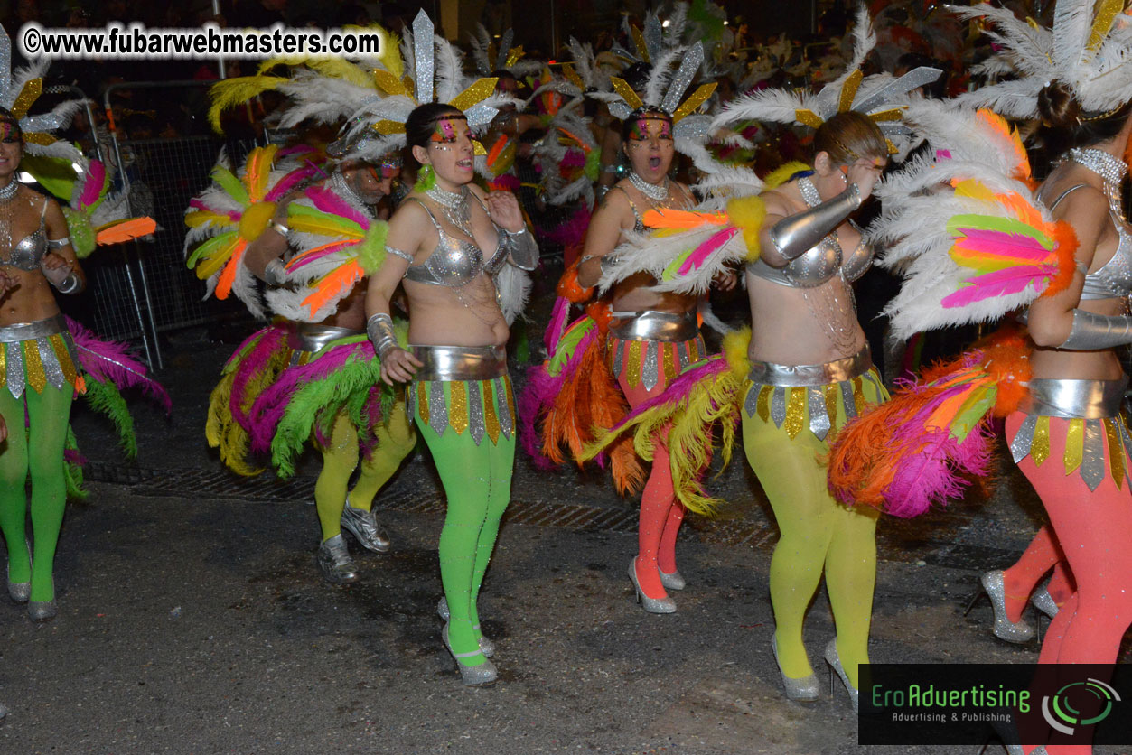 Pre-Show Carnival Parade at TES Sitges