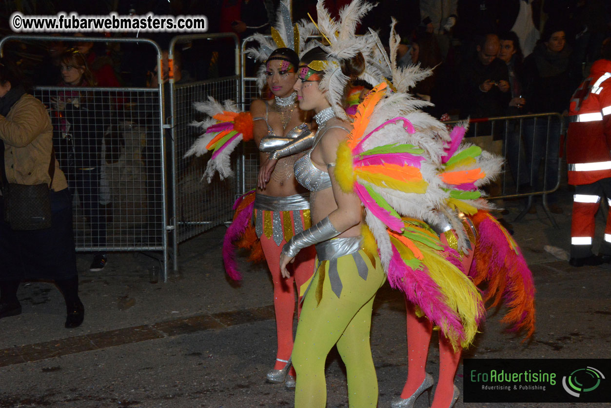 Pre-Show Carnival Parade at TES Sitges