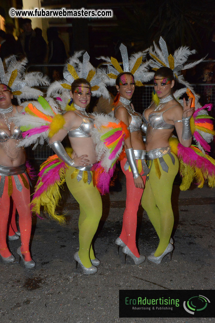 Pre-Show Carnival Parade at TES Sitges