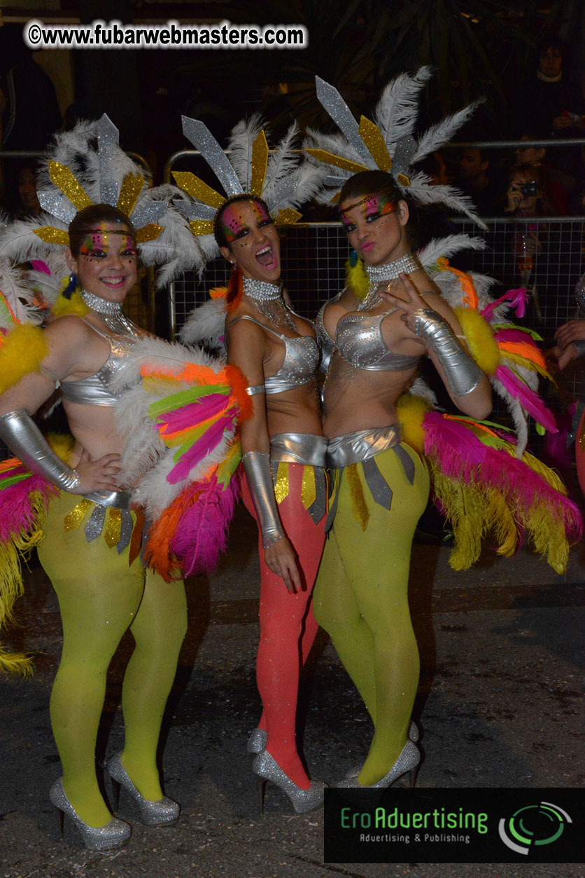 Pre-Show Carnival Parade at TES Sitges