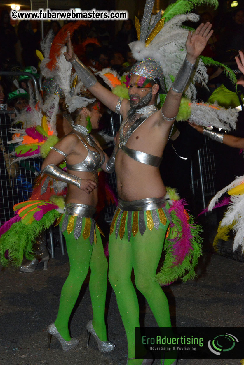 Pre-Show Carnival Parade at TES Sitges