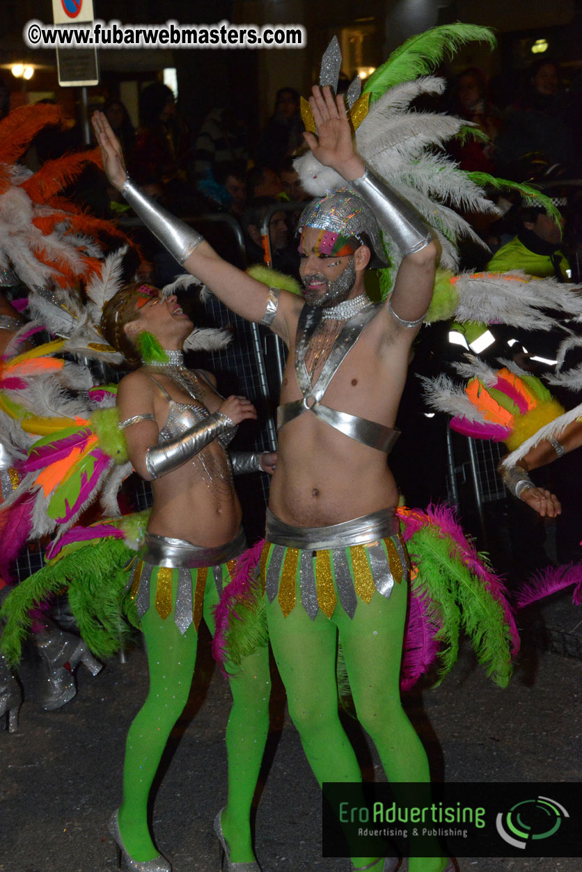 Pre-Show Carnival Parade at TES Sitges