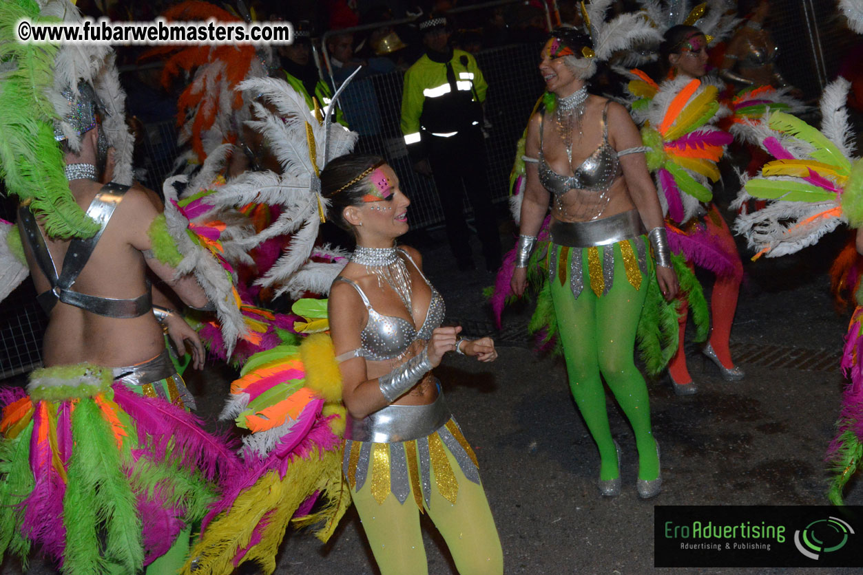 Pre-Show Carnival Parade at TES Sitges