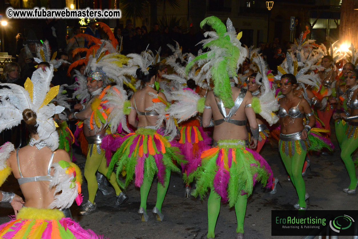 Pre-Show Carnival Parade at TES Sitges