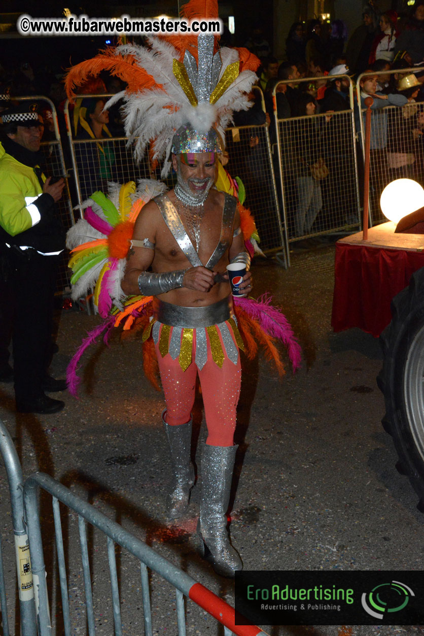 Pre-Show Carnival Parade at TES Sitges