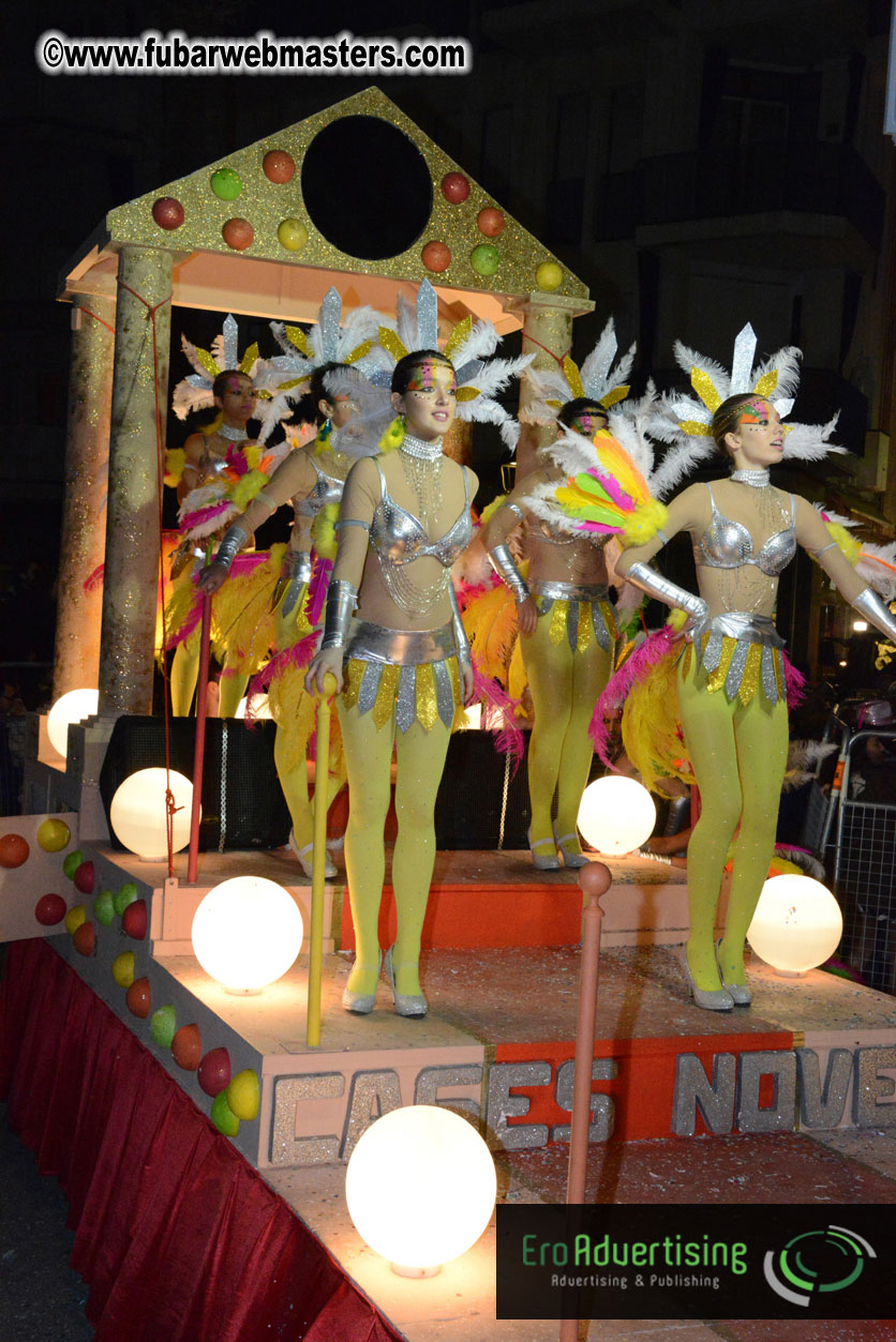 Pre-Show Carnival Parade at TES Sitges