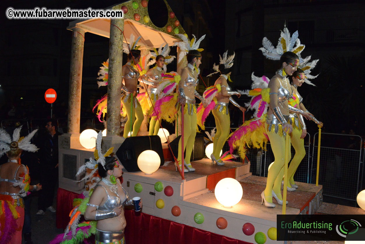 Pre-Show Carnival Parade at TES Sitges