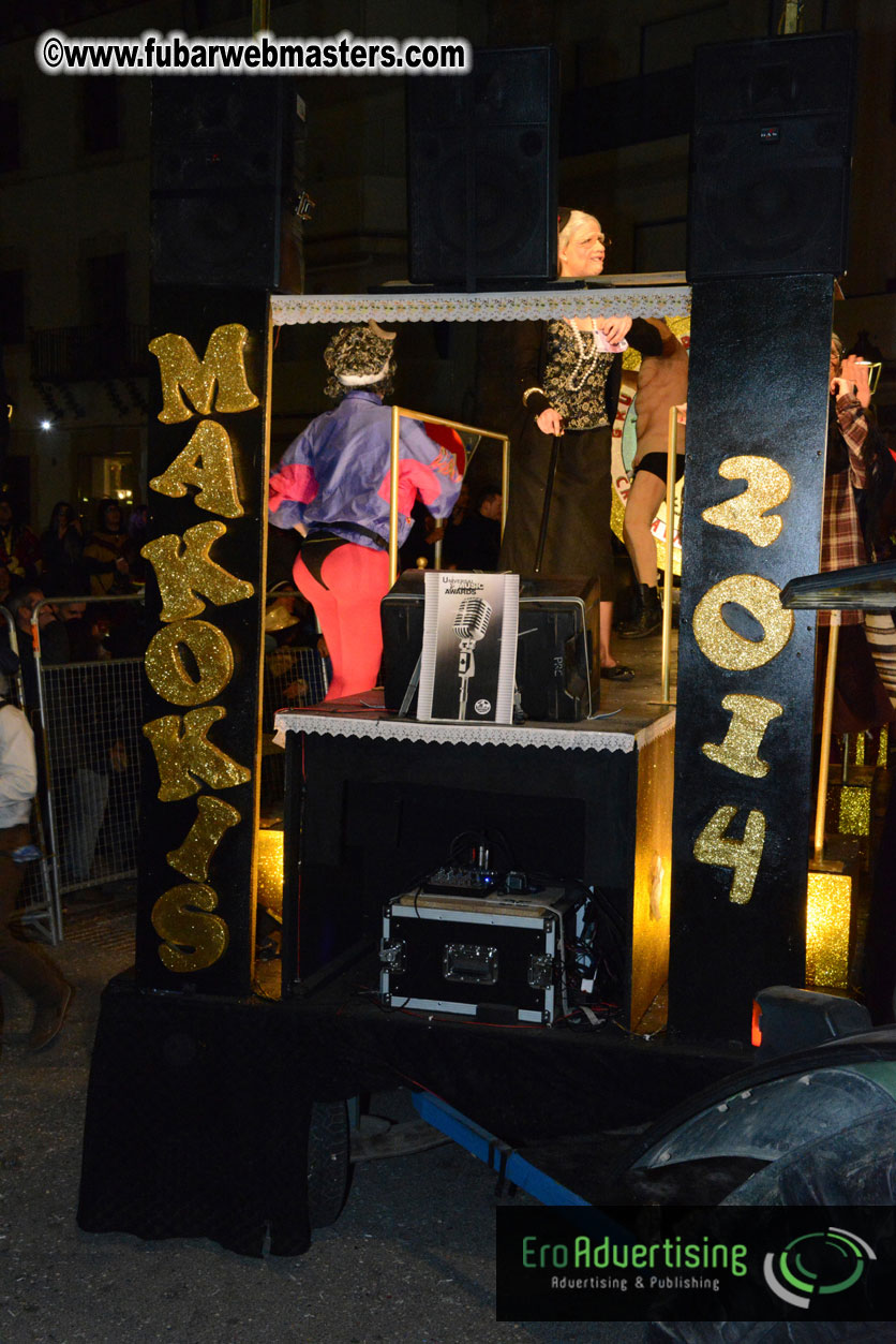 Pre-Show Carnival Parade at TES Sitges