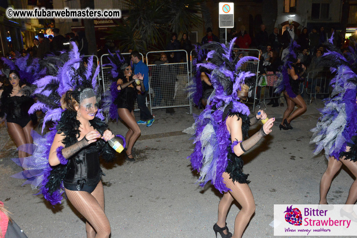 Pre-Show Carnival Parade at TES Sitges