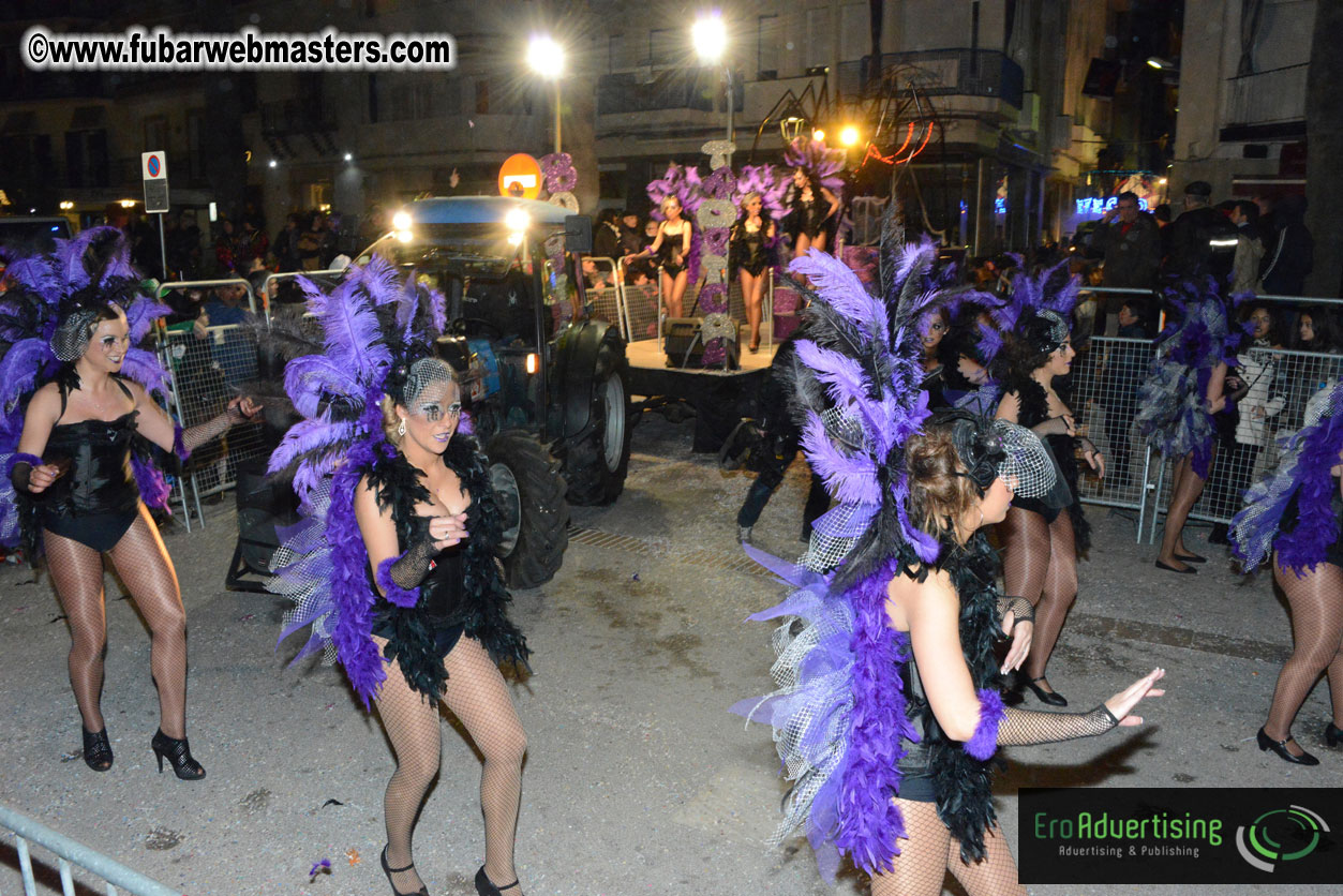 Pre-Show Carnival Parade at TES Sitges