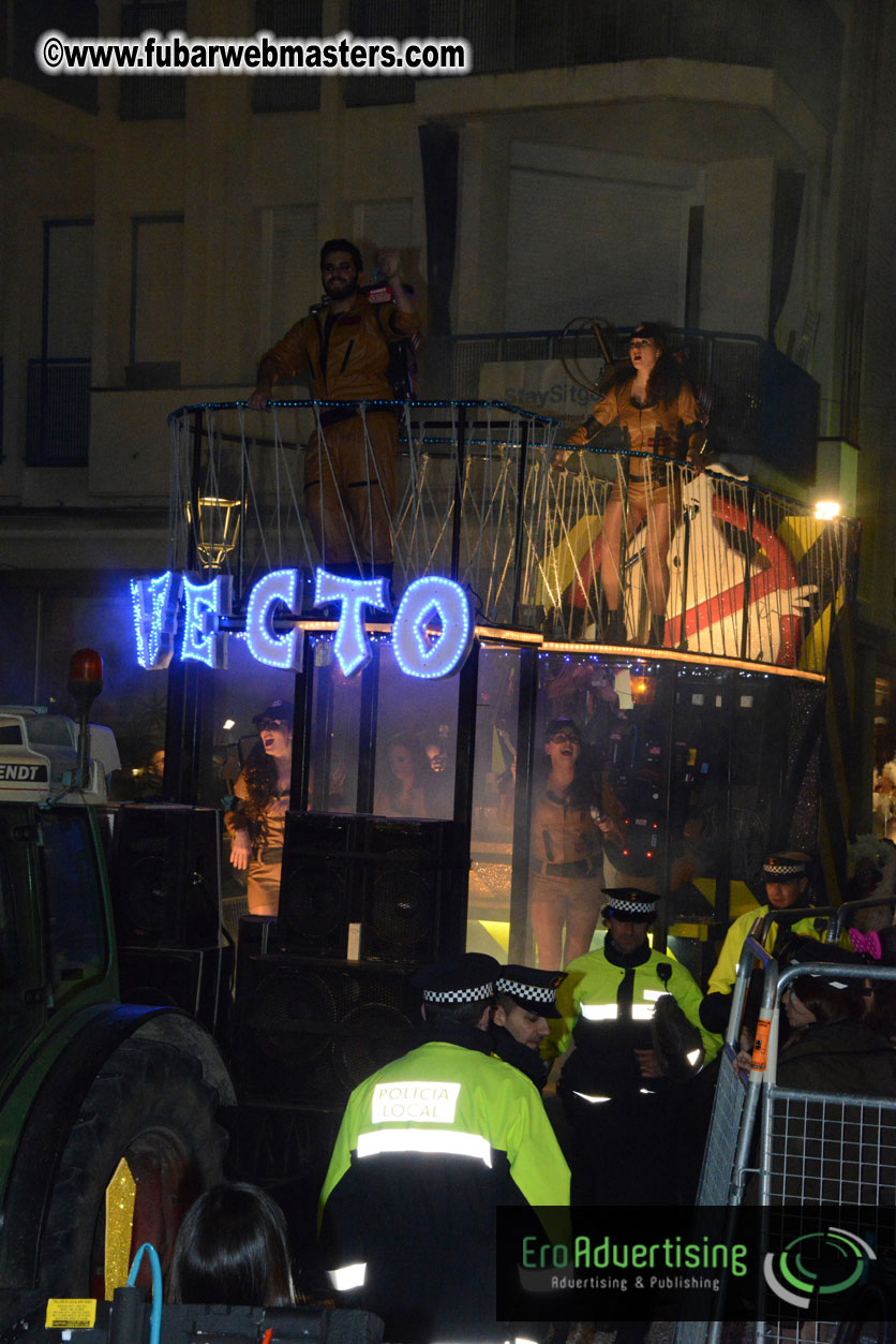 Pre-Show Carnival Parade at TES Sitges