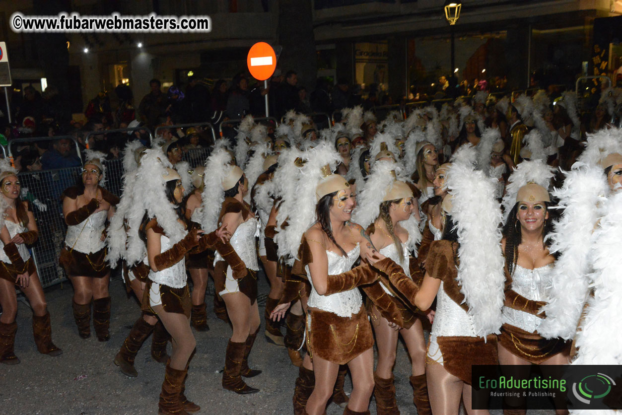 Pre-Show Carnival Parade at TES Sitges