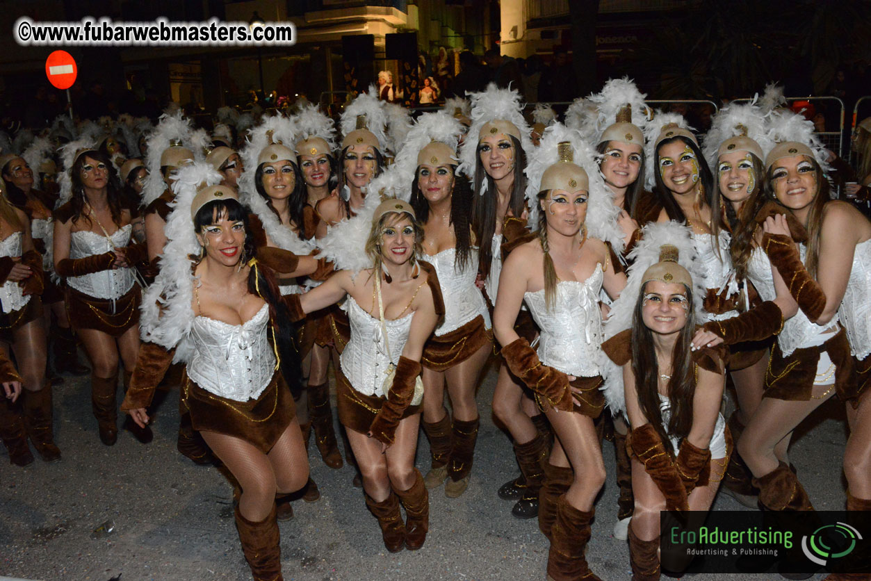 Pre-Show Carnival Parade at TES Sitges