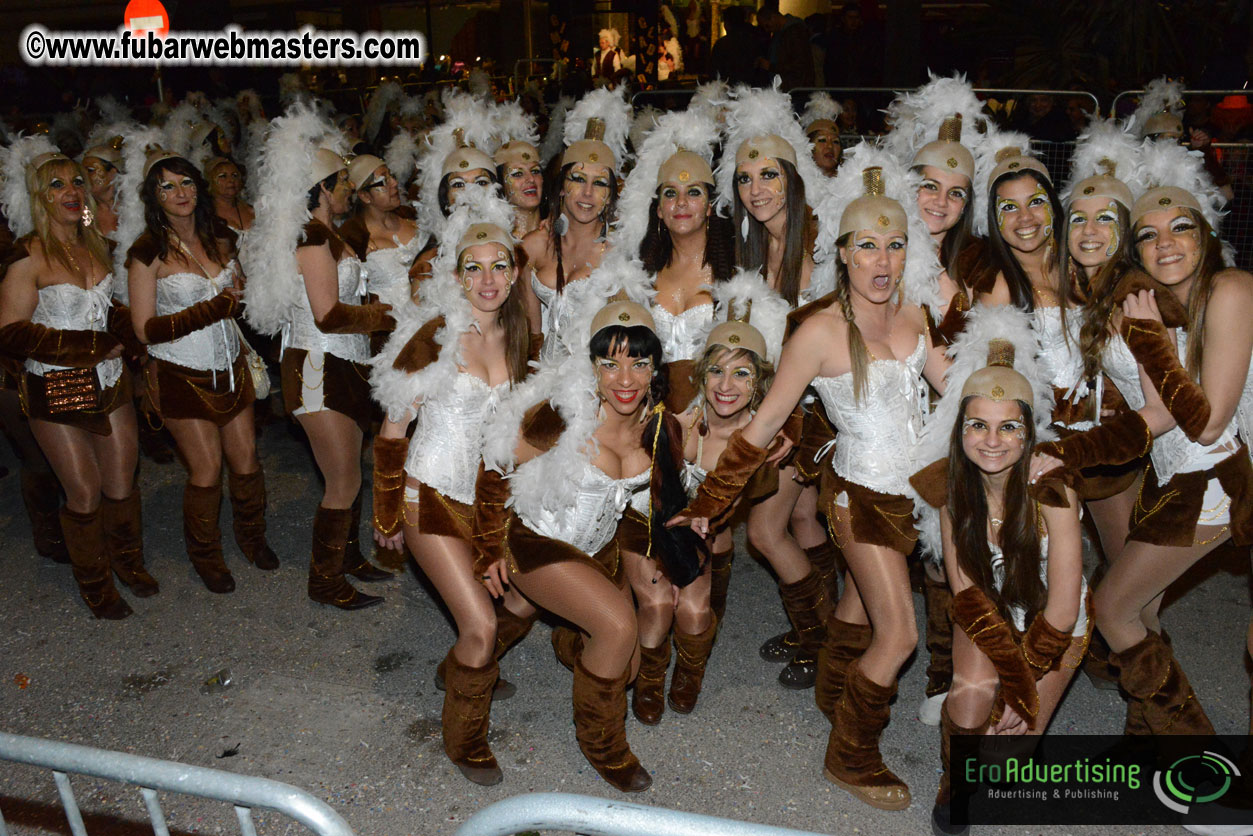 Pre-Show Carnival Parade at TES Sitges