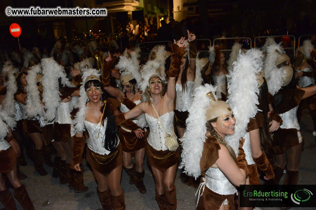 Pre-Show Carnival Parade at TES Sitges