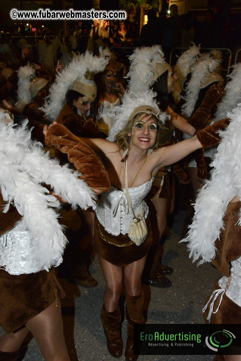 Pre-Show Carnival Parade at TES Sitges