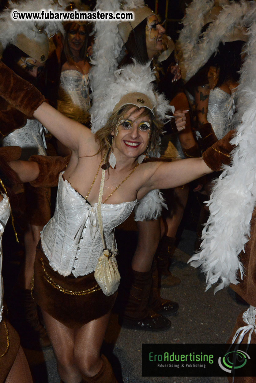 Pre-Show Carnival Parade at TES Sitges