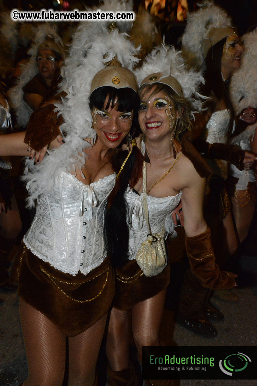 Pre-Show Carnival Parade at TES Sitges