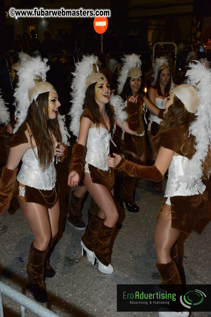 Pre-Show Carnival Parade at TES Sitges