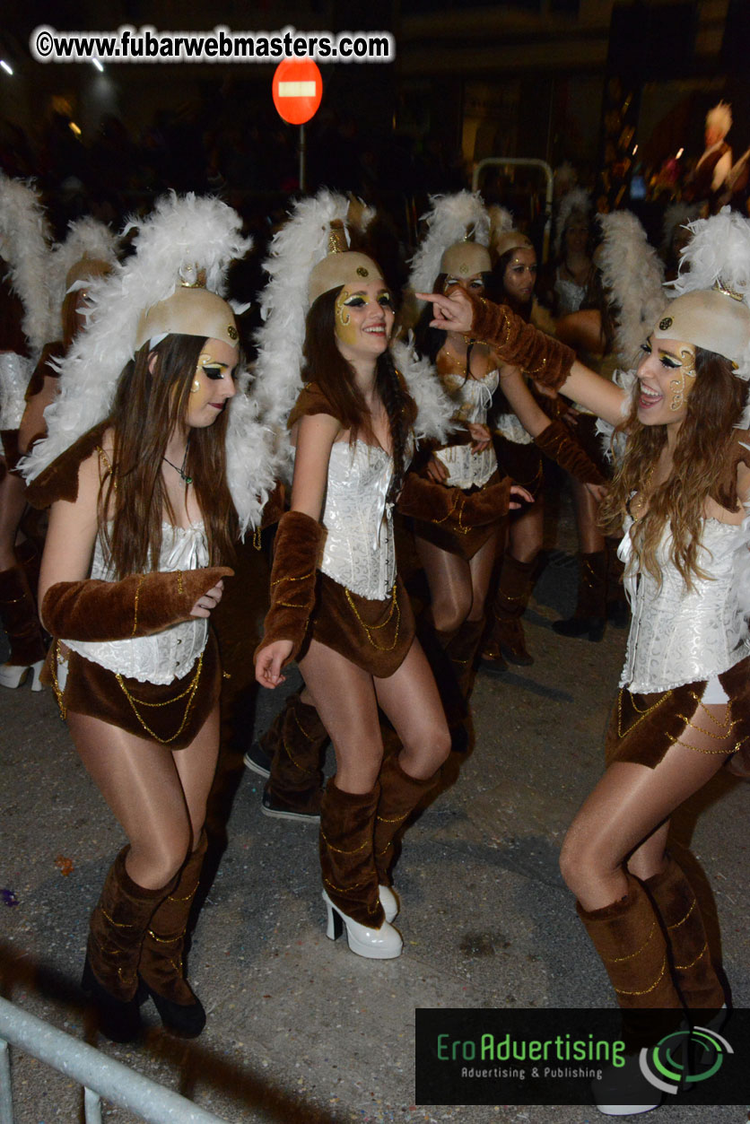 Pre-Show Carnival Parade at TES Sitges