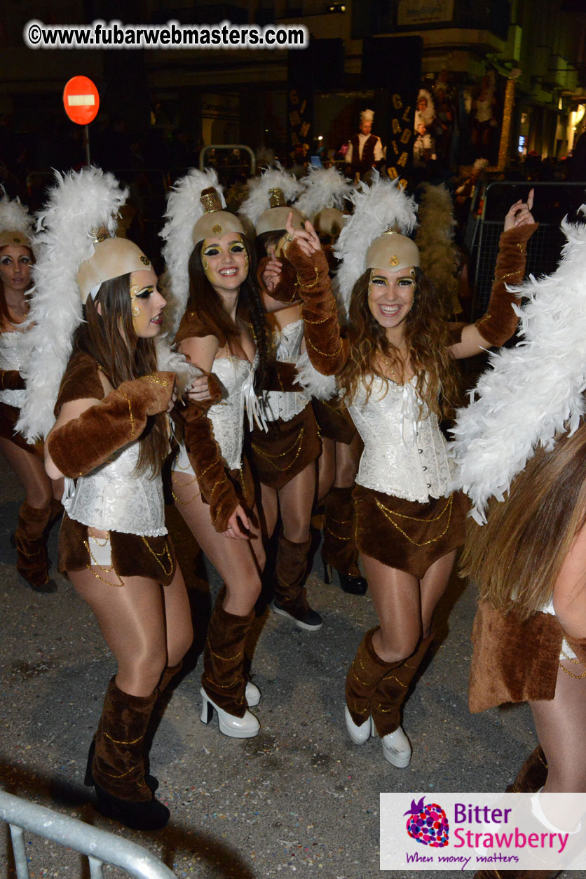 Pre-Show Carnival Parade at TES Sitges