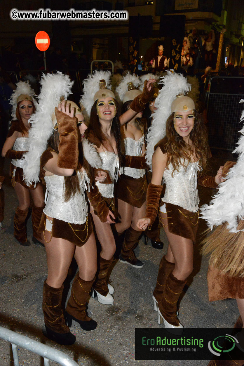 Pre-Show Carnival Parade at TES Sitges