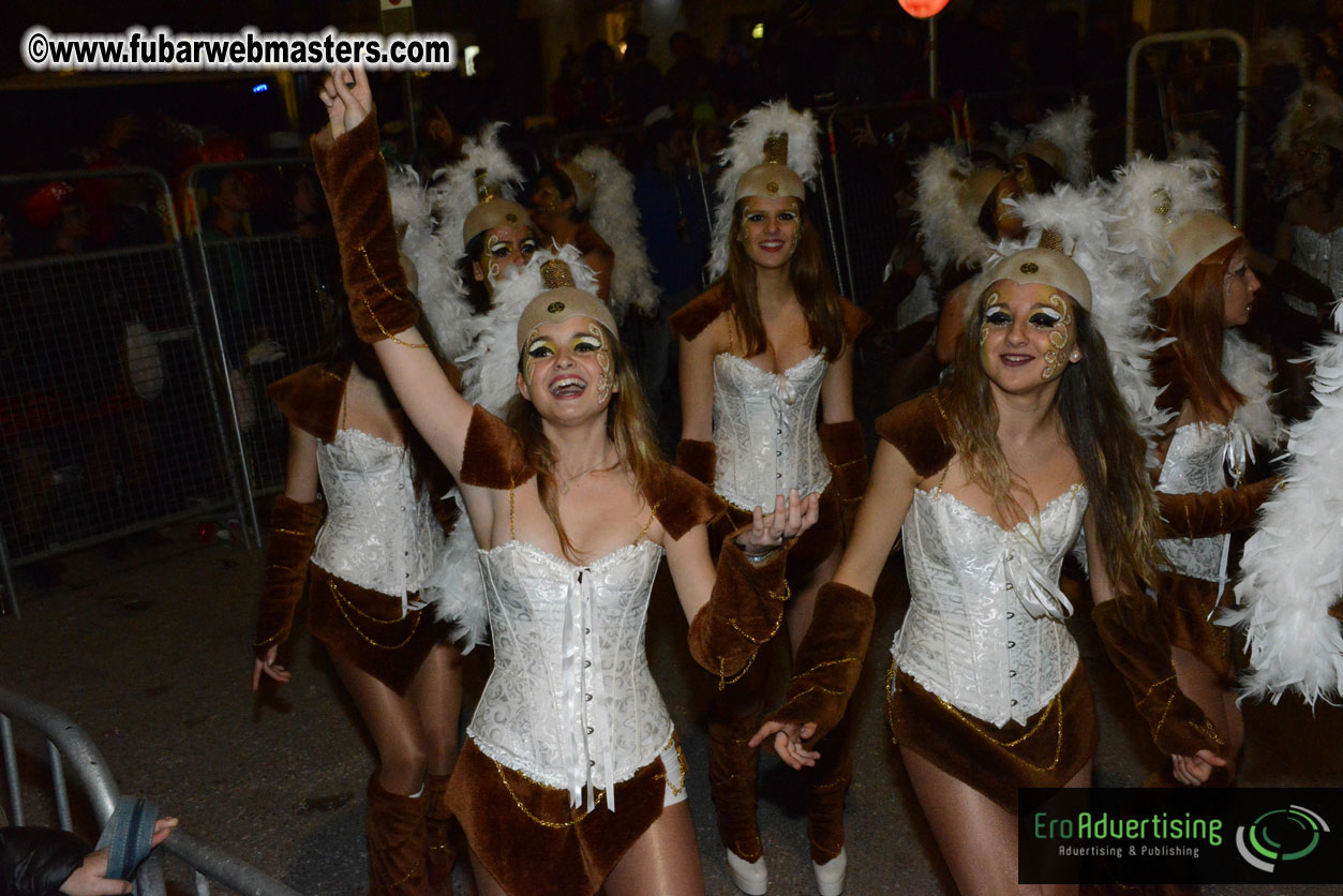 Pre-Show Carnival Parade at TES Sitges