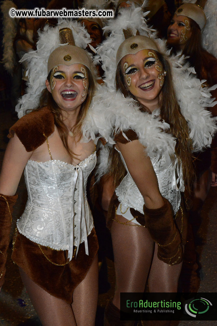 Pre-Show Carnival Parade at TES Sitges