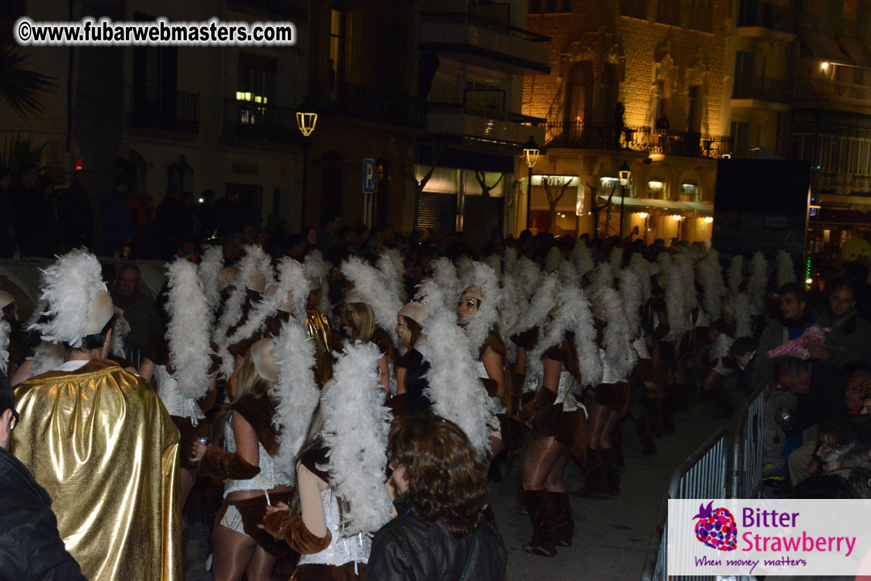 Pre-Show Carnival Parade at TES Sitges